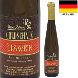 【お酒】リッター・ツァホニー　ゴルトシャッツ　ラインヘッセン　アイスワイン（白）　375ml