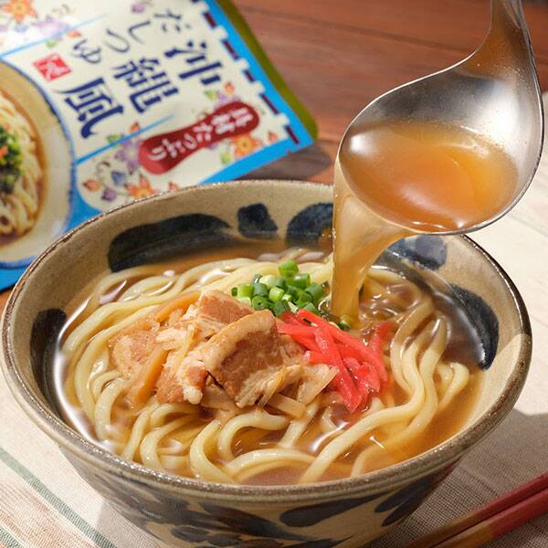 具材たっぷり　沖縄風だしつゆ　75g