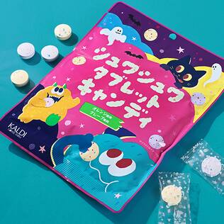 シュワシュワタブレットキャンディ　54g【ハロウィン】