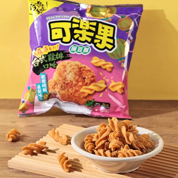 カーラーグオ　エンドウ豆スナック　鶏排（チーパイ）味　48g