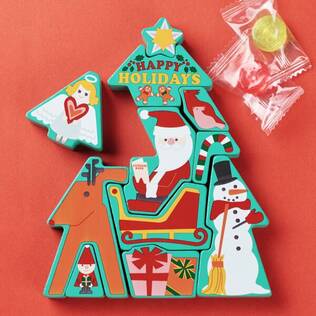 クリスマスツリーパズル2025　1個【クリスマス】