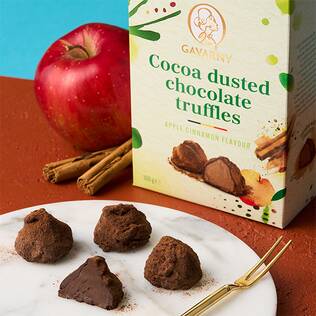 ガヴァルニー　プレミアムトリュフ　アップルシナモン　100g
