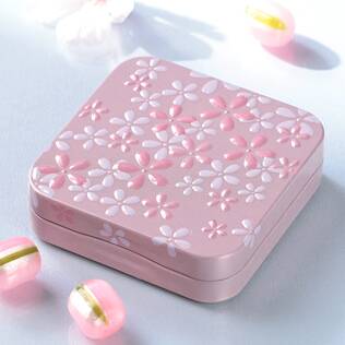 さくらミニ缶　ピンク　1個