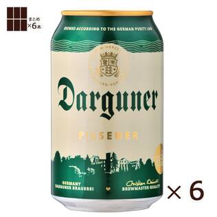 【お酒】＜6缶＞ダルグナー　ピルスナー缶　330ml×6本
