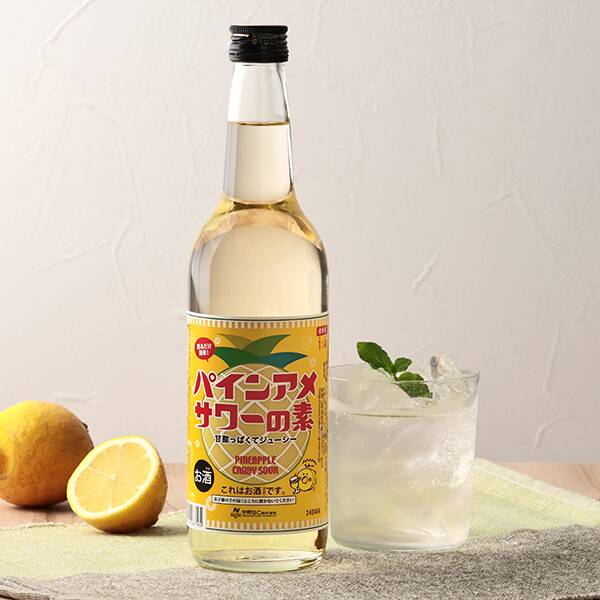 【お酒】オンラインストア限定　パインアメサワーの素　600ml