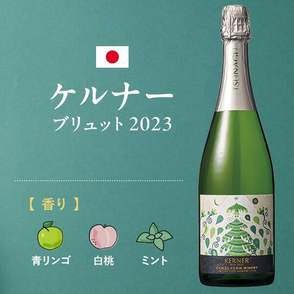 【お酒】ケルナー　ブリュット　2023（白・発泡）　750ml