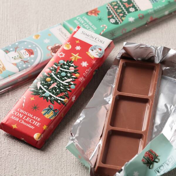 シモンコール　クリスマスミルクチョコレート　36g【クリスマス】