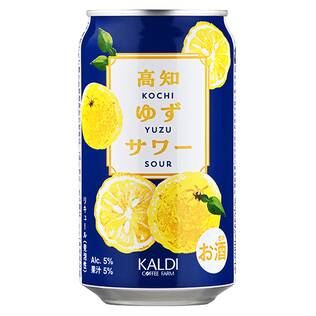 【お酒】高知ゆずサワー　350ml