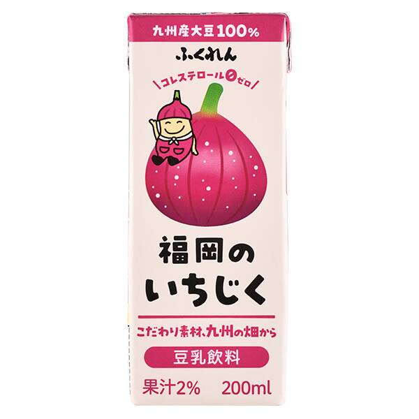 ふくれん　豆乳飲料いちじく　200ml