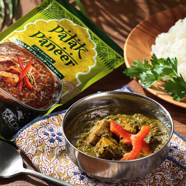 インドカレー　パラックパニール　180g