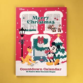 ミッキー＆フレンズカウントダウンカレンダー　1枚【クリスマス】