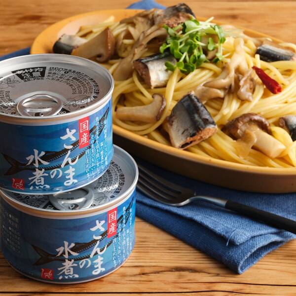 国産さんまの水煮　60g