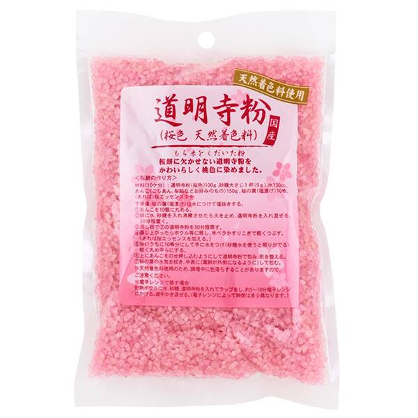 パイオニア企画　道明寺粉（桜色　天然着色料）　200g