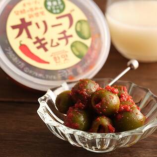 【冷蔵】ハンマル　オリーブキムチ　80g【賞味期限：2026/2/27】