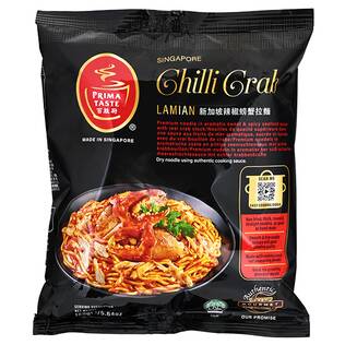 プリマテイスト　チリクラブヌードル（汁無し麺）　160g