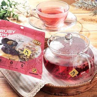 ドーゾフリーシュ　ルビードラゴン（レッドドラゴンフルーツ・紅茶）　15g