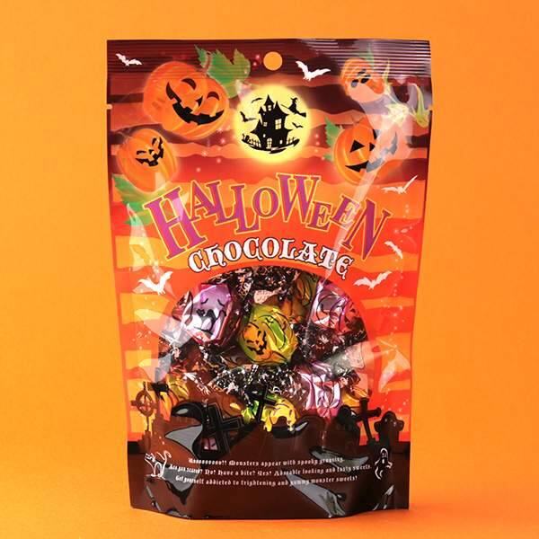 ハロウィン　ミルクキューブチョコ　110g