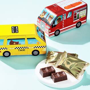 せかいのはたらく車チョコ　16g