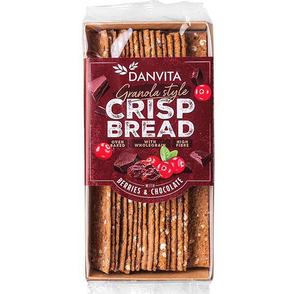 ダンヴィータ　グラノーラクリスプ　ベリー&チョコレート　130g