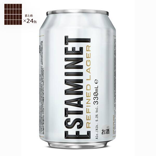 【お酒】エスタミネ　ラガー　330ml×24本