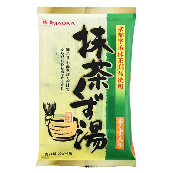 今岡製菓　抹茶くず湯　120g