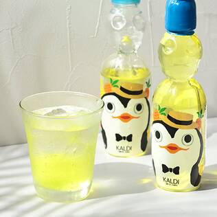 サマーペンギンラムネ　パイナップル味　250ml