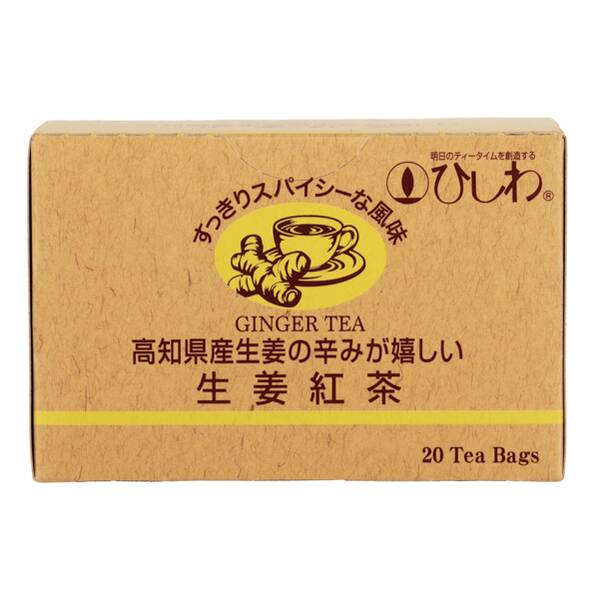 ひしわ　高知県産生姜の辛みが嬉しい生姜紅茶TB　40g