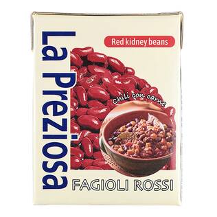 ラ・プレッツィオーザ　赤いんげん豆(キドニービーンズ)　紙パック　380g