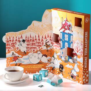 オンラインストア限定　ムーミンティー　カウントダウンカレンダー　1個【クリスマス】