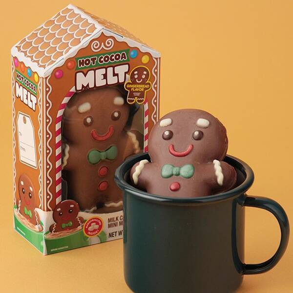 マイフェイバリットカンパニー　メルティングチョコレート　ジンジャーブレッドマン　50g【クリスマス】