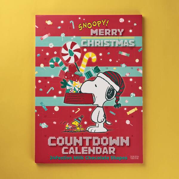 スヌーピー　カウントダウンカレンダー　1個【クリスマス】