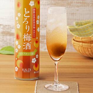 とろり梅酒　ノンアルコール　495ml　和歌山県産南高梅果肉入り