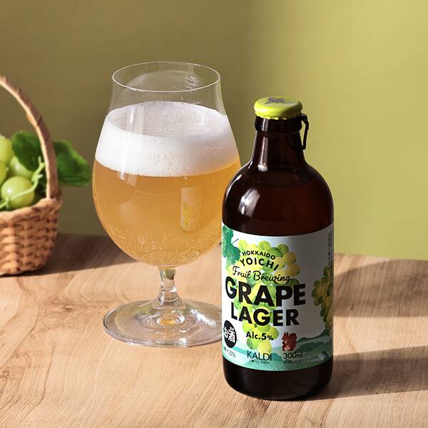 【お酒】北海道余市フルーツブルーイング　グレープラガー　300ml