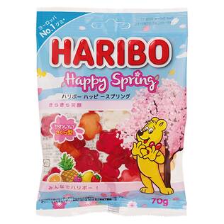 ハリボー　ハッピースプリング　70g