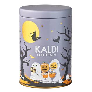 ＜訳あり品＞キャニスター缶（ハロウィン柄） 1個