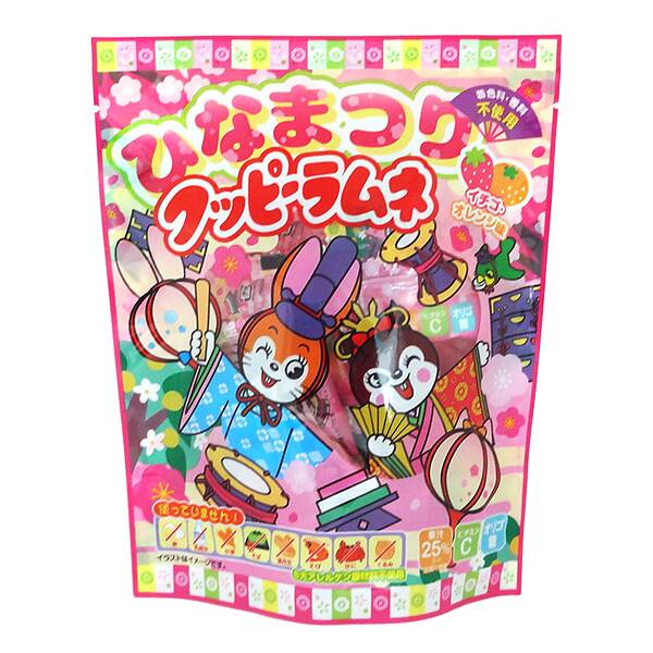 カクダイ製菓　ひなまつりクッピーラムネ　14p