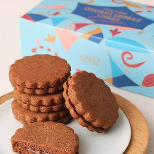 カカオの森　サモア　チョコレートサンドクッキー　5p【賞味期限：2026/2/28】