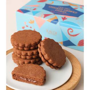 カカオの森　サモア　チョコレートサンドクッキー　5p【賞味期限：2026/2/28】