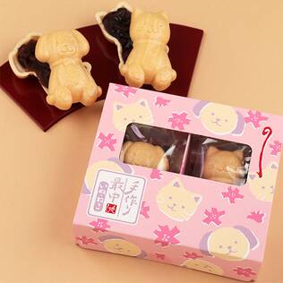 手作り最中（いぬ・ねこ）2食