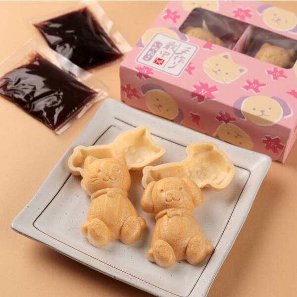 手作り最中（いぬ・ねこ）2食【賞味期限：2026/6/8】