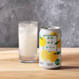 【お酒】高知ゆずサワー　350ml