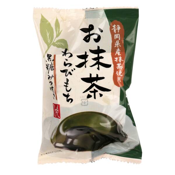 お抹茶わらびもち　黒糖みつ付き　75g