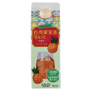 台湾果実茶ベース　烏龍茶＆パイナップル　500ml