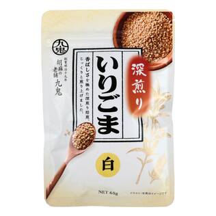 九鬼　深煎りいりごま白　65g