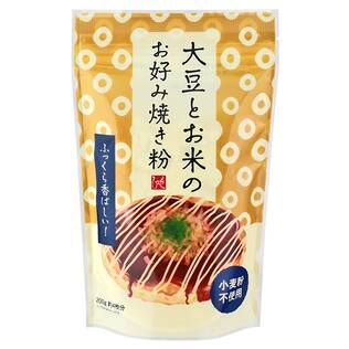 大豆とお米のお好み焼き粉　200g【賞味期限：2025/2/5】