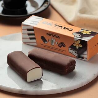 【冷凍】VSPオクターブ　ミルク　チョコチーズケーキ　バニラ　40g