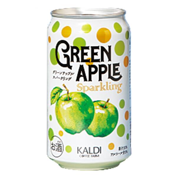 【お酒】オンラインストア限定　グリーンアップルスパークリング　350ml