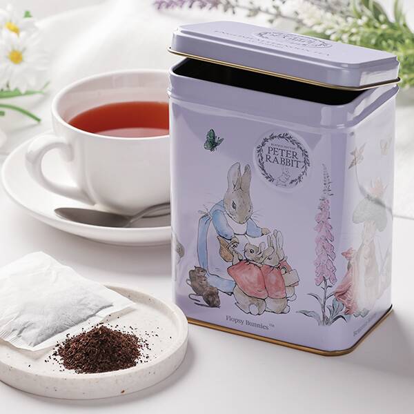 オンラインストア限定　ニューイングリッシュティー　ピーターラビット　フロプシーバニーズ　80g