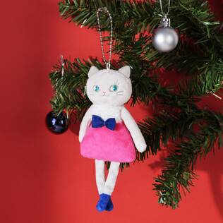 クリスマス　くたくたグレーネコちゃん2025　1個【クリスマス】