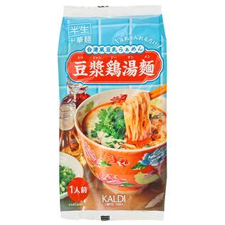 豆漿鶏湯麺（トウジャンジータンメン）　133g